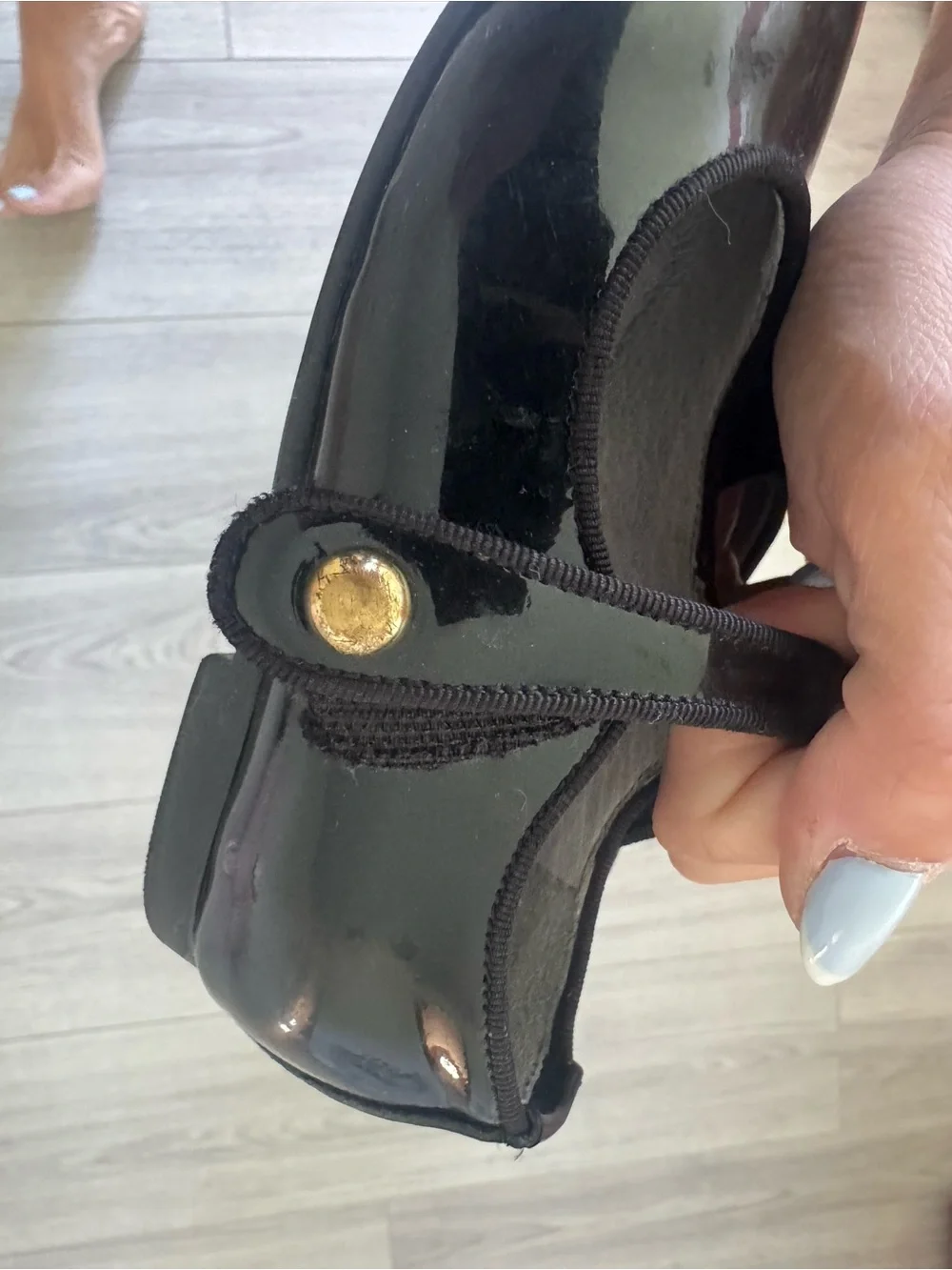 Kids Black Patent Mary Jane Shoes